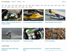 Tablet Screenshot of myjetskibuddies.com